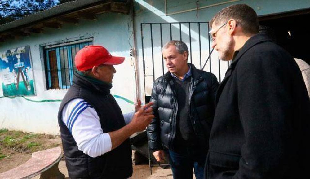 Artime: �La falta de gesti�n se ve en el abandono de los barrios�