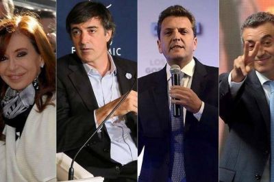 En plena campa�a, una encuesta muestra a CFK y a Massa liderando la intenci�n de voto