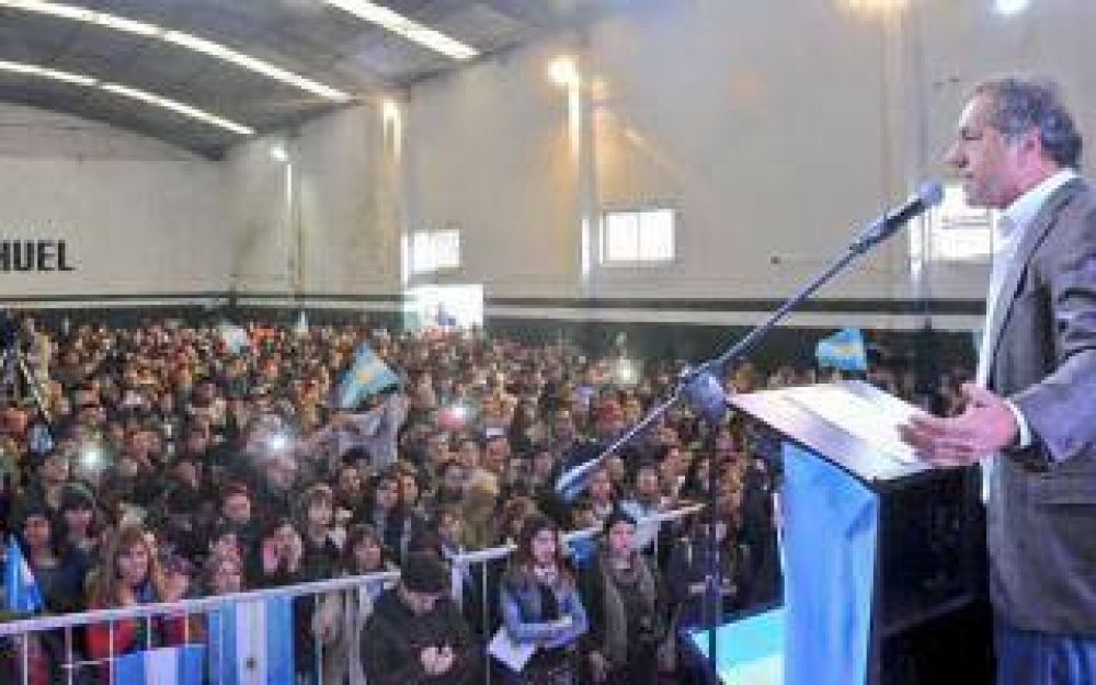 Scioli en Florencio Varela: 