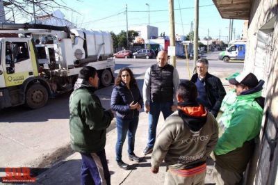 Molina sali� a concientizar y pedir apoyo para mantener limpia la ciudad