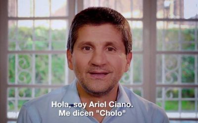 Ariel �Cholo� Ciano lanz� una fuerte campa�a en redes sociales