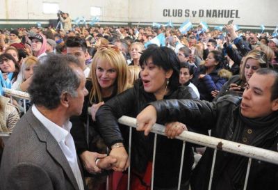 En el D�a del Amigo, Scioli habl� de su 