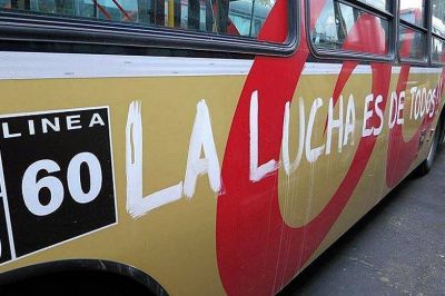 Fracas� la conciliaci�n y sigue el paro en la L�nea 60