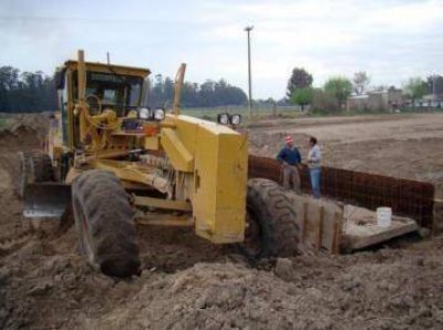 Contin�an los avances en la obra del Camino de Cintura