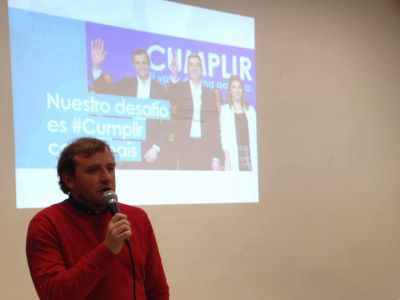 Fernando Maraude: �Estas elecciones las ganamos militando�