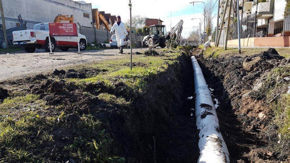Para evitar anegamientos Tigre realiza m�s obras hidr�ulicas