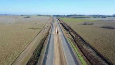 Avanza la autopista Pilar � Pergamino sobre la RN N� 8
