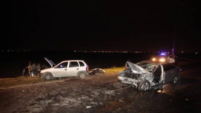 Un sindicalista entre las v�ctimas de un choque m�ltiple en la Av. 66
