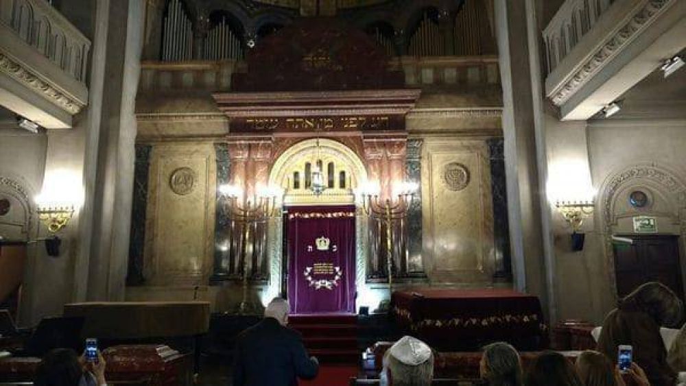 Una visita al templo y al museo jud�os de la calle Libertad