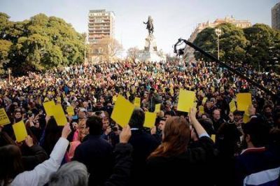 Unidad Ciudadana sac� tarjeta amarilla al ajuste y a Macri