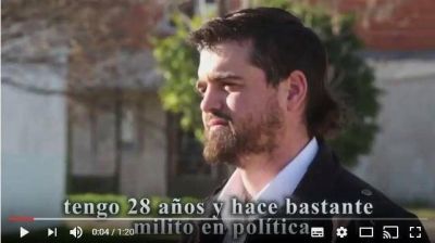 Marcos Carrizo dio a conocer su spot de campa�a.