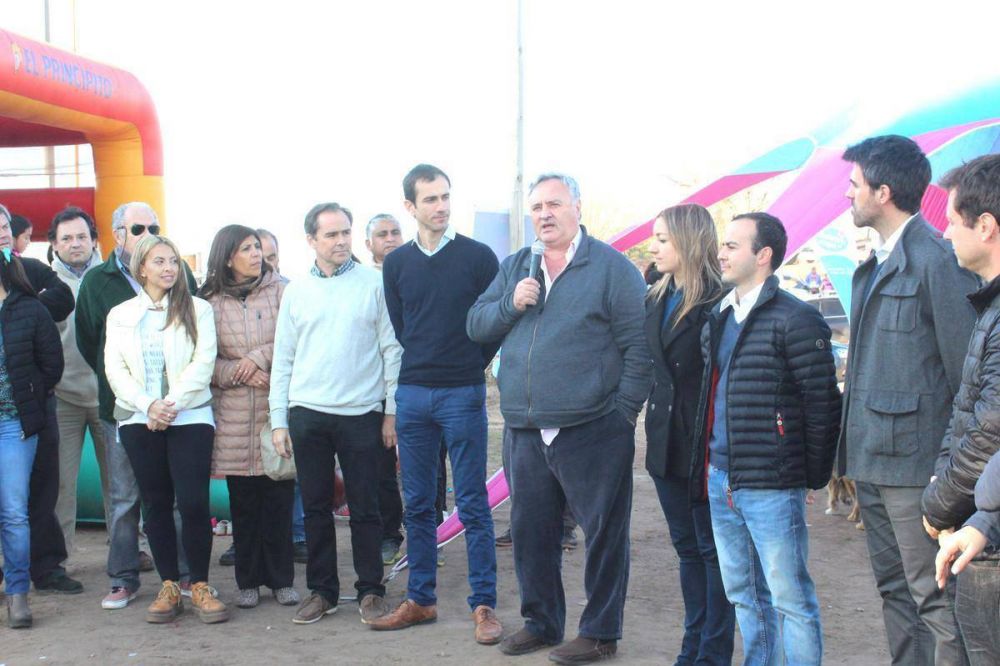 Inauguraron el pavimento de la avenida Pastor Bauman