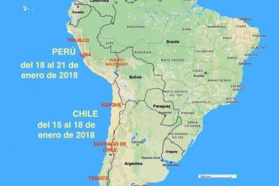 Viaje del Papa a Per�: en Lima dos lugares para recibir de 2 a 5 millones de personas