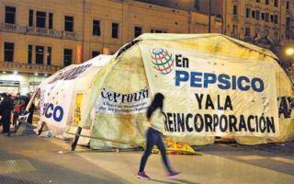 Nueva protesta de trabajadores de PepsiCo: Cortes y movilizacin hacia el Congreso