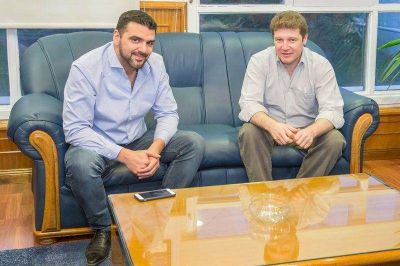 Vuoto y Melella reafirmaron el trabajo conjunto entre ambos municipios
