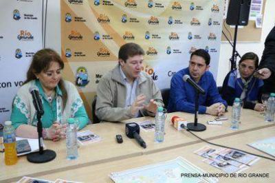 Melella anunci� que ser�n pavimentadas m�s de de 200 cuadras en R�o Grande