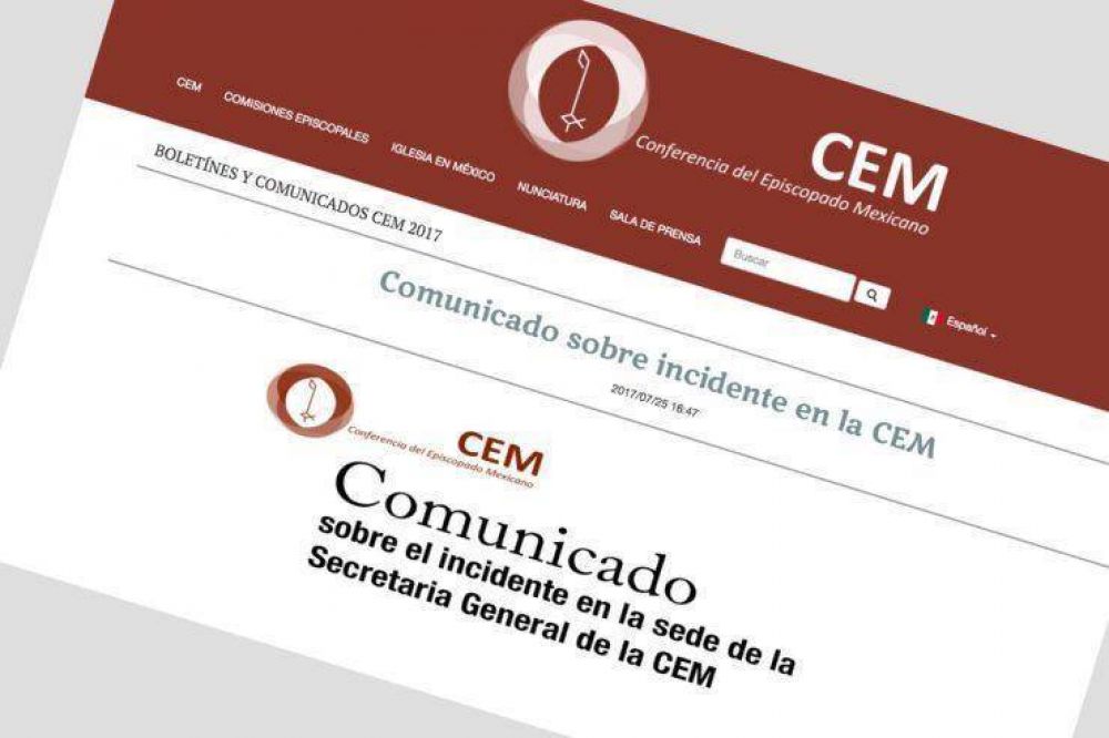 Explota una bomba en la sede de la Conferencia episcopal mexicana, ningn herido