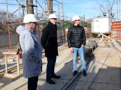 Andreotti supervis� la obra del nuevo y moderno edificio de Tr�nsito