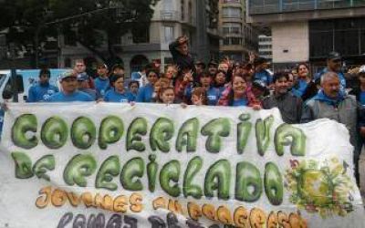 Cartoneros protestan contra Insaurralde en Lomas de Zamora: Piden condiciones dignas