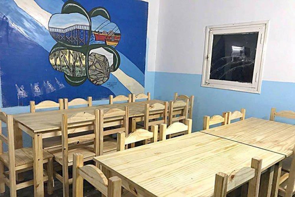Tras los insistentes reclamos el municipio abri� el hogar en Laguna de los Padres