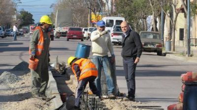 Avanza el boulevar en Santagada
