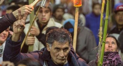 A 65 a�os de su muerte, la CGT record� a Evita con una marcha de antorchas