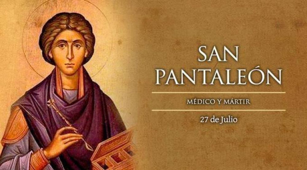 Hoy es fiesta de San Pantalen, mdico mrtir cuya sangre se vuelve lquida