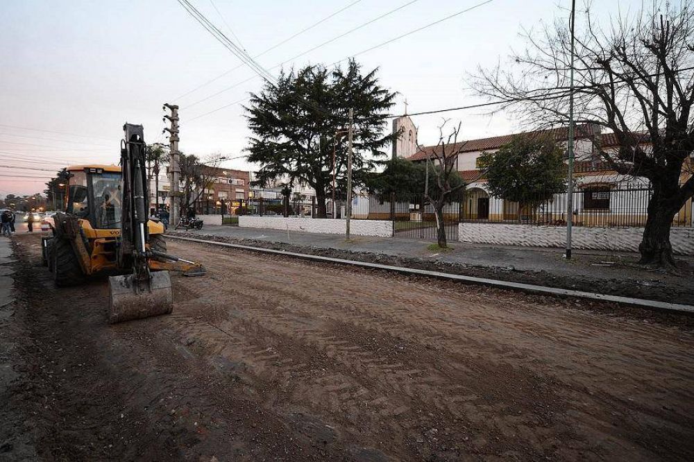 Tigre extiende obras de repavimentacin en Don Torcuato