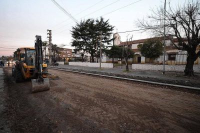 Tigre extiende obras de repavimentaci�n en Don Torcuato