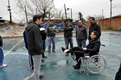Vi�uales recorre las obras que el Municipio hace en instituciones