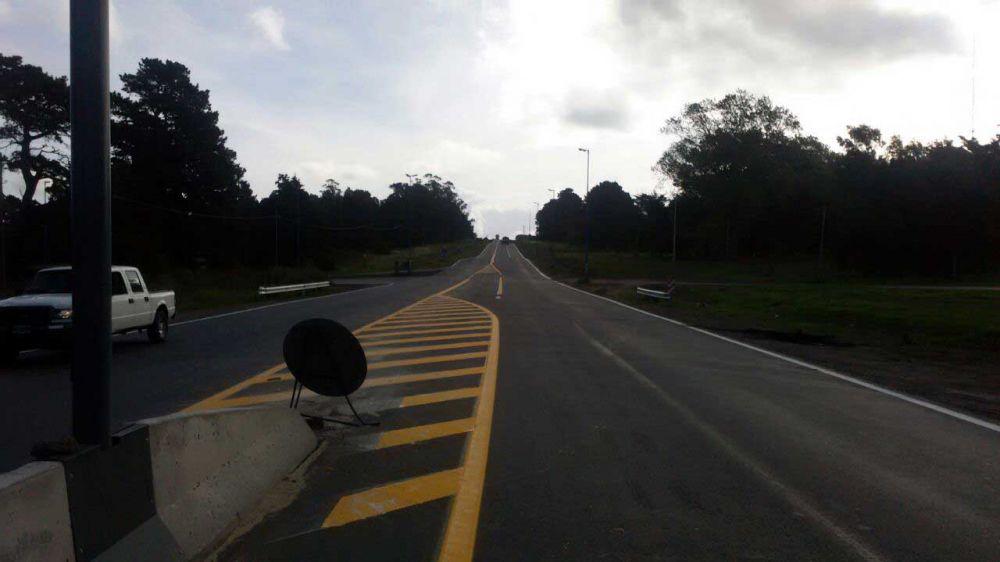 Ruta 88: las obras de colectoras en Batn finalizarn en diciembre