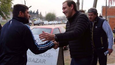 El intendente Garro estima terminar antes de fin de a�o todas las obras hidr�ulicas