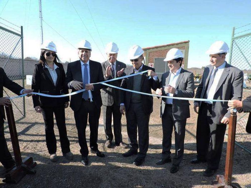 Habilitaron obra de gasoducto Paralelo Rodeo de Soria