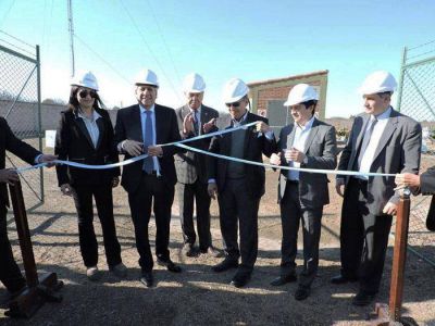 Habilitaron obra de gasoducto Paralelo Rodeo de Soria