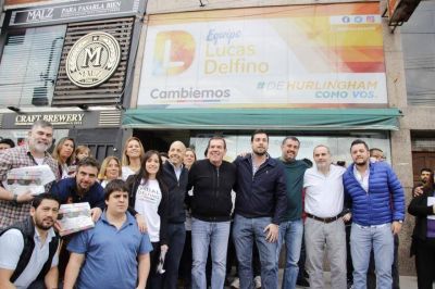 Delfino recorri� Hurlingham con Guillermo Montenegro y Nicol�s Ducot�