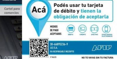 Es obligatorio el uso de posnet en los comercios