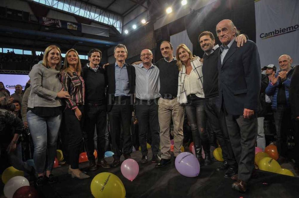 Fuerte respaldo de Macri a la lista de Cambiemos en Santa Fe