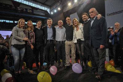 Fuerte respaldo de Macri a la lista de Cambiemos en Santa Fe
