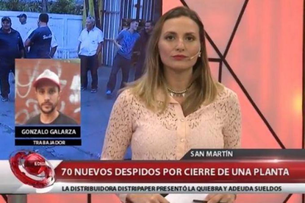 Cierre de Distripaper: �El 80 por ciento de los empleados tiene m�s de cinco a�os de antig�edad�