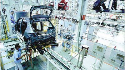El Gobierno festeja fuertes repuntes de la industria y la construcci�n