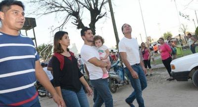 Camau acompa�a a los precandidatos del PJ