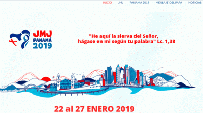 Ya está disponible el sitio web oficial de la JMJ Panamá 2019