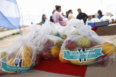 El Mercado Puntano contin�a recorriendo el interior provincial