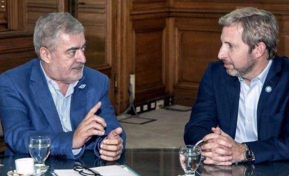 Los 3 temas que trataron Das Neves y Frigerio hoy en Casa Rosada