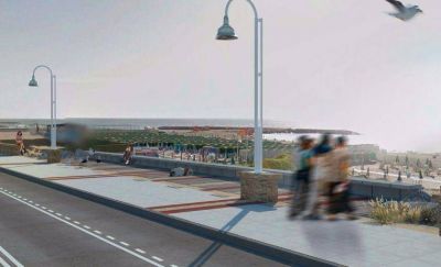Se present� una �nica oferta para arreglar el paseo costanero norte: la inversi�n supera los $15 millones