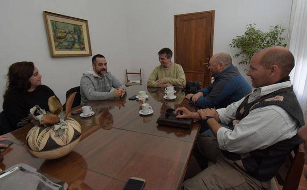 Altolaguirre con funcionarios nacionales por el Relleno Sanitario