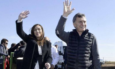 El presidente Macri visita Bah�a Blanca junto a la gobernadora Vidal