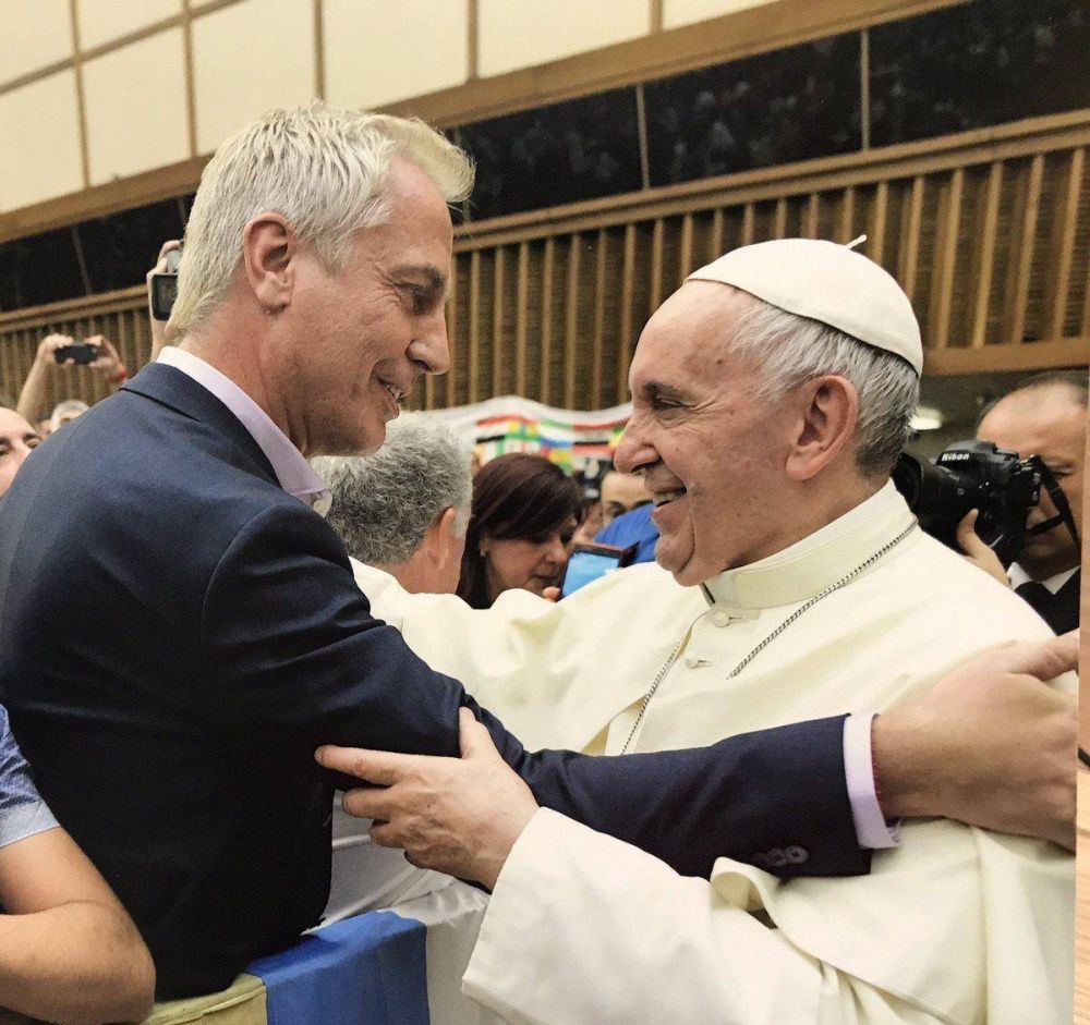 Marley visit� al Papa Francisco y le cont� que ser� padre soltero
