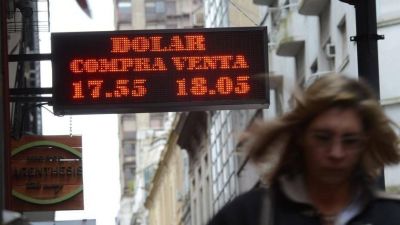 D�lar domesticado: en la semana baj� siete centavos a $ 17,94