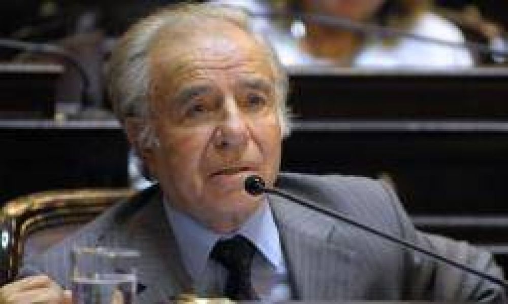 Carlos Menem no podr� ser candidato a senador nacional
